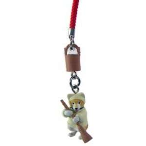  Japan Dog Cat Keychain   Dog Sweeping Toys & Games