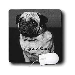  Dogs Pug   Pug, Pugs and Kisses   Mouse Pads Electronics