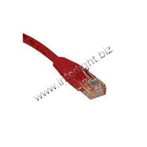  N002 001 RD 1FT CAT5E CAT5 RED MOLDED RJ45   CABLES/WIRING 