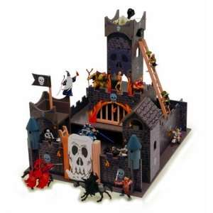  Wooden Skull Fortress Castle Toys & Games