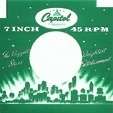 CAPITOL ENGLAND Lot of 5 mint COMPANY Sleeves for 45s  