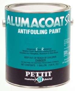 Pettit Marine Alumacoat SR Bottom Paint Black QUART  