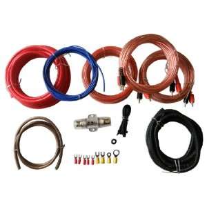  Db Link Xk8b2 8 Gauge 4 Channel Complete Install Kit + Rca 