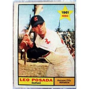 Leo Posada 1961 Topps Card #39 