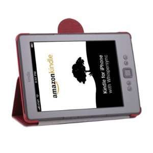   LEATHER SKIN CASE COVER WITH STAND FOR  KINDLE 4 Electronics