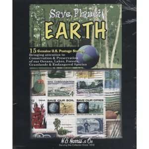   Stamp Collecting Pack Saving Planet Earth Environment Stamps Toys