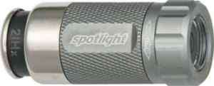 Essential Gear Spotlight Flashlight Recharges in Car  