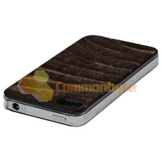   Zebra Hard Skin Case Cover For iPhone 4 4S Sprint Verizon AT&T  