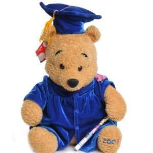  Disney Pooh Bear 2003 Graduation Bear [Toy] Toys & Games