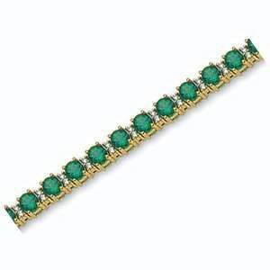   Emerald Tennis Bracelet (8.37 cts.tw.) Evyatar Rabbani Jewelry