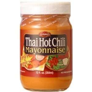 Dynasty Thai Hot Chili Mayonnaise, 12 oz (Pack of 3)  