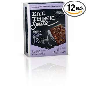   . Baked Nutrition Bar, Oatmeal Raisin, 1.8 Ounce Bars (Pack of 12