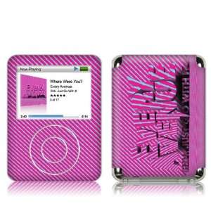   MS EA10030 iPod Nano  3rd Gen  Every Avenue  Shh. Just Go With It Skin