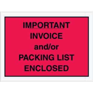  Box Partners PL418 4 .50 in. x 6 in. Packing List  Invoice 