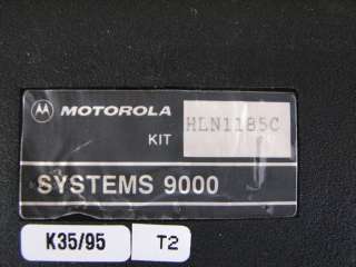 Motorola Astro Spectra Systems 9000 siren HLN1185  