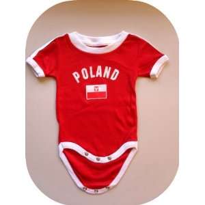   POLAND BABY BODYSUIT 100%COTTON. SIZE FOR 18 MONTHS .NEW Sports