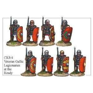  Cesarean Romans Veteran Gallic Legionaries at the Ready 