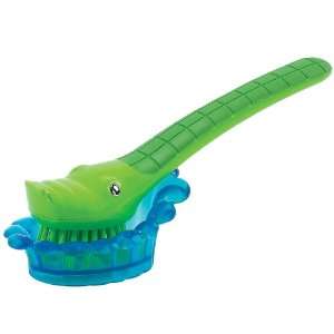   Brush Scrubber and Holder, Gater in Wave Splash Design