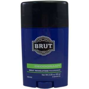  Brut Deodorant Revolution Scent   2.25 Oz. Beauty