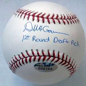   Autographed Ball   OML  1st Round Draft Pick