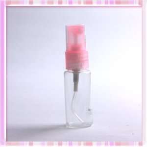   1pc Pink Empty Plastic Pvc Bottles Bottle Spray Atomiser B0155 Beauty