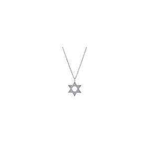 ZALES Star of David Pendant in Sterling Silver (8 Characters) ss word 