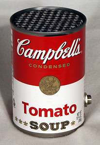Retro Sounding Soup Can Microphone  