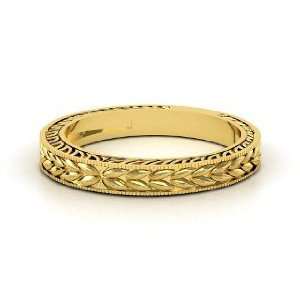  Charlotte Band, 14K Yellow Gold Ring Jewelry