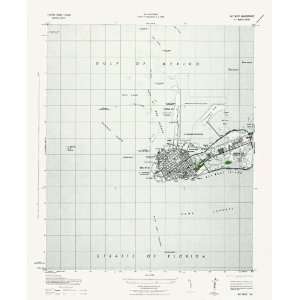  USGS TOPO MAP KEY WEST QUAD FLORIDA (FL) 1943