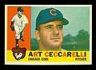 1960 Topps ART CECCARELLI Cubs #156 NM+ (c)