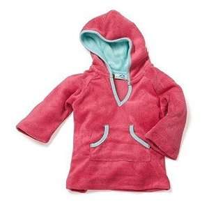  UV Protective Terry Pull Over   Hot Pink 6 Months Baby