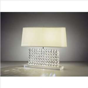  Robert Abbey 3335 Multi Faceted Short Slab Table Lamp in 