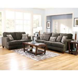 Contemporary Design Upholstery Sofa, Loveseat, and Chair Set  