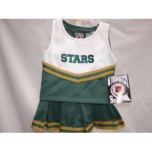 Dallas Stars Cheerleader Halloween Dress, 3T, 2pc Tank  