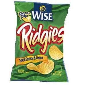 Wise Ridges Sour Cream/Onion (Pack of 72)  Grocery 