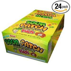 Sour Patch Extreme Soft & Chewy Candy, 1.8 Ounce Bags (Pack of 24 