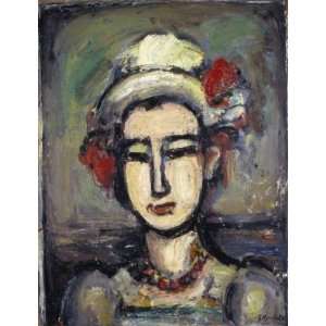   Georges Rouault   24 x 32 inches   The Italian Woma