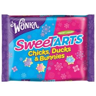 Wonka Sweetarts Chicks Ducks and Bunnies Easter Bag, 12.0 Ounce (Pack 