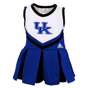  Adidas Kentucky Wildcats Toddler 2 Piece Cheerleader Dress 