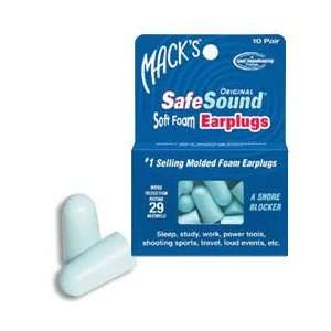  Macks SafeSound Foam Earplugs