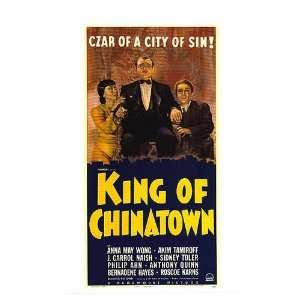  King of Chinatown Movie Poster, 11 x 17 (1939)