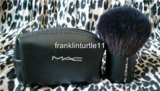 MAC Makeup KABUKI 182 Face Buffer Brush + M.A.C Pouch Brand New  