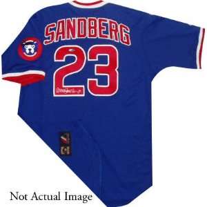  Ryne Sandberg Chicago Cubs Autographed Jersey Sports 