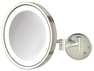 5X Magnification Chrome Finish Extends 16 From Wall, 9.5 Diameter 