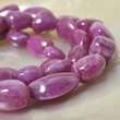 Strand 43 Chatoyant Ruby Smooth Nugget Gem Beads 16+  