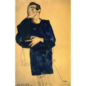 Hand Made Oil Reproduction   Egon Schiele   32 x 50 inches   Rufer 