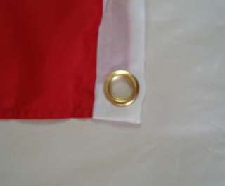   TWO METAL GROMMETS TO EASILY HANG IT ON A POLE OR AS A BANNER INDOORS