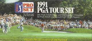 1991 PRO PGA TOUR SET SNEAD NICKLAUS PALMER NORMAN DALY  