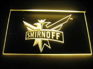 Smirnoff Logo Beer Bar Pub Store Light Sign Neon W3401 NEW  
