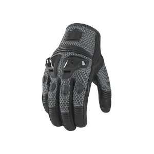  ICON JUSTICE MESH TEXTILE STREET GLOVES SLATE 2XL 